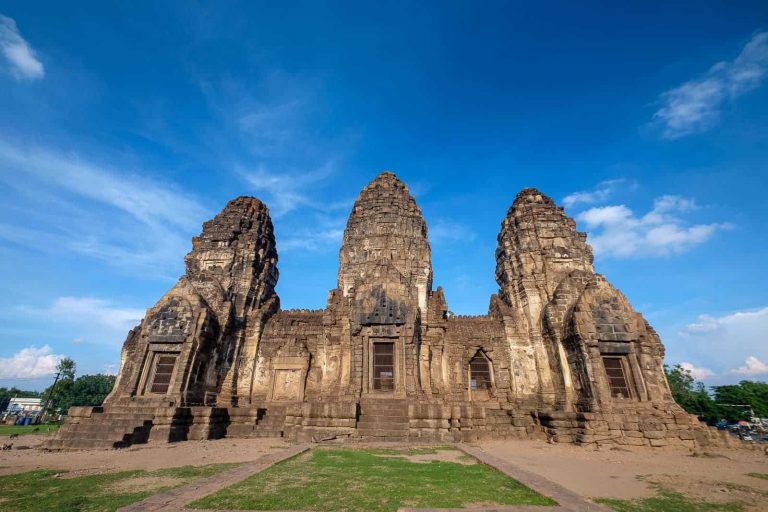 Ancient Castle Is A Destination Of Thailand.