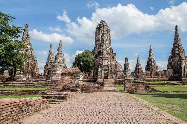 Ayutthaya Historical Park In Thailand