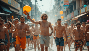 freepik songkran in bangkok with a lot of caucasian holdin 24865